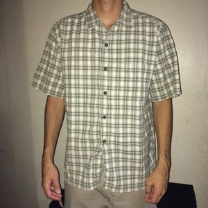 Arrow Khakis M short Sleeve button down collar